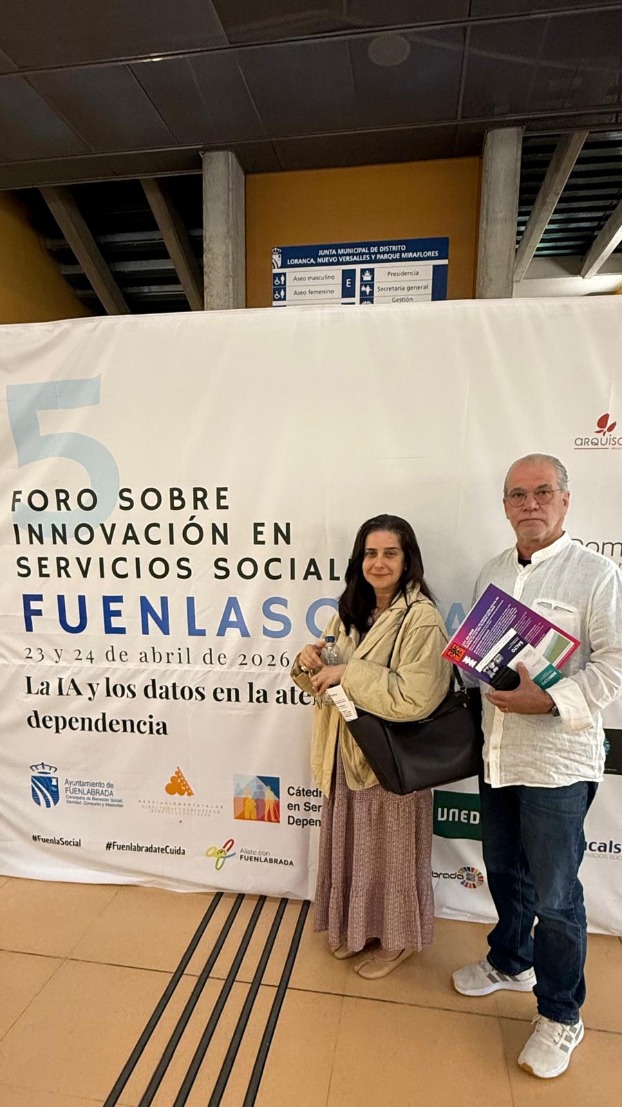 Grupo M asiste en Fuenlabrada al encuentro de referencia sobre inteligencia artificial y cuidados a la&nbsp;dependencia